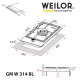 Варильна поверхня Weilor GM W 314 BL