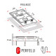 Варильна поверхня PERFELLI PERLA M32C BIANCO