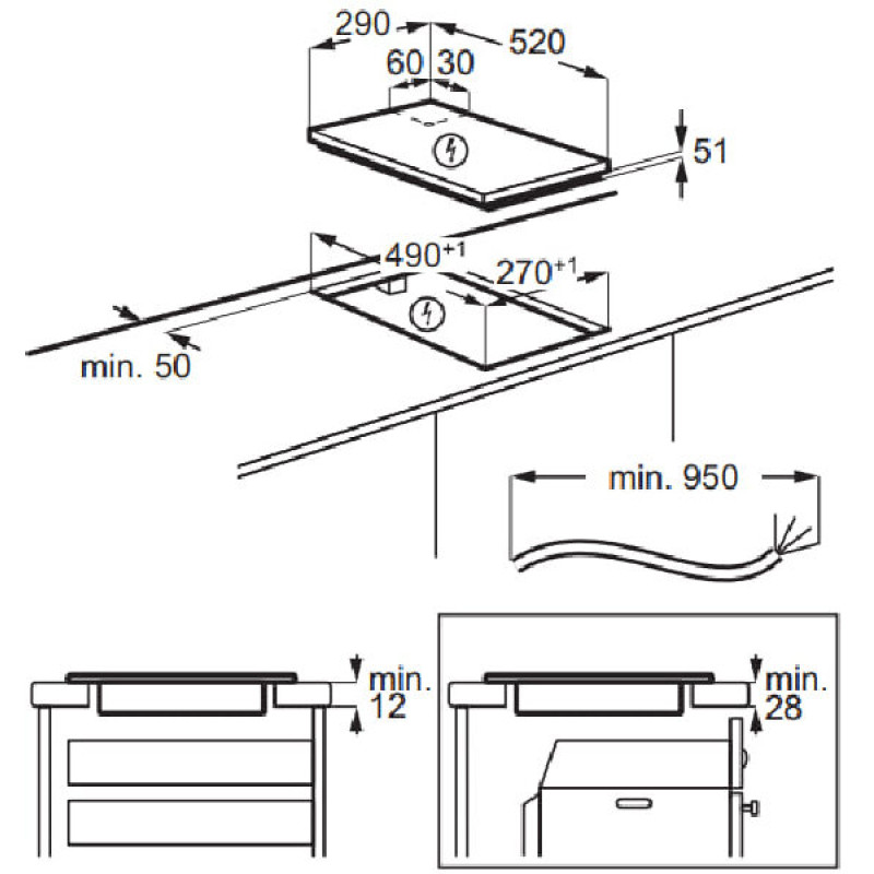 Варильна поверхня Electrolux LIT30230C