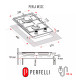 Варильна поверхня PERFELLI PERLA M32C INOX