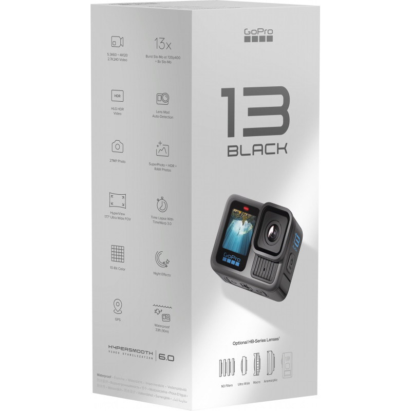 Екшн-камера GoPro HERO13 Black (CHDHX-131-RW)