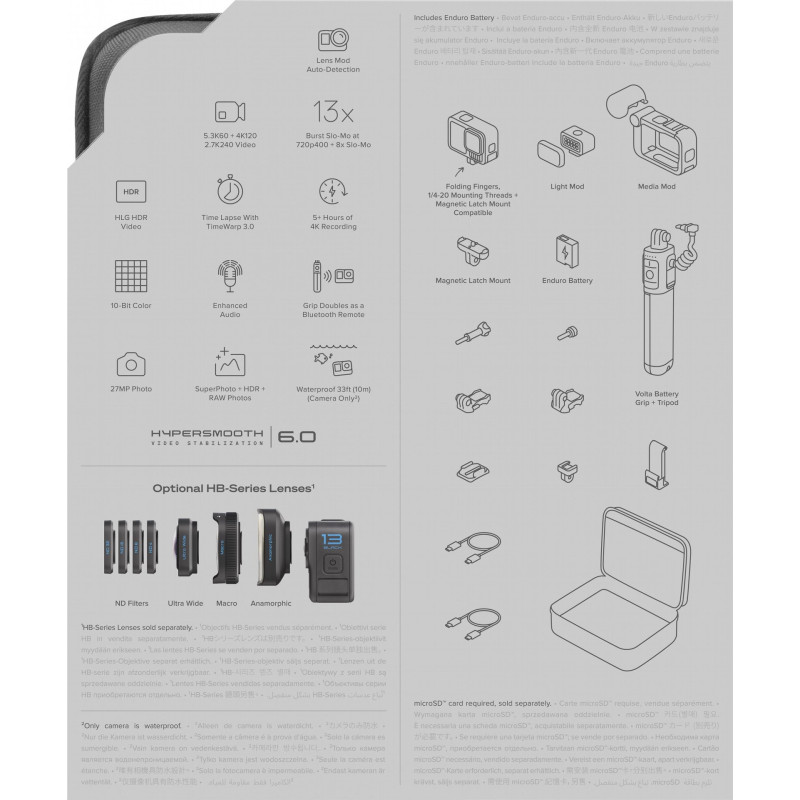 GoPro Hero13 Black Creator Edition (CHDFB-131-EU)