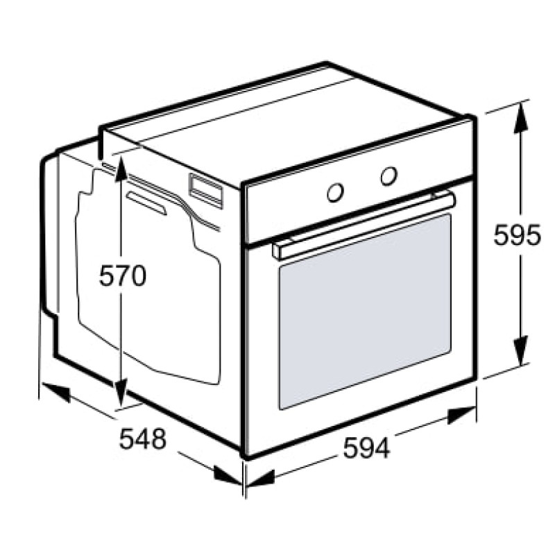 Духова шафа Bosch HUA736ER0