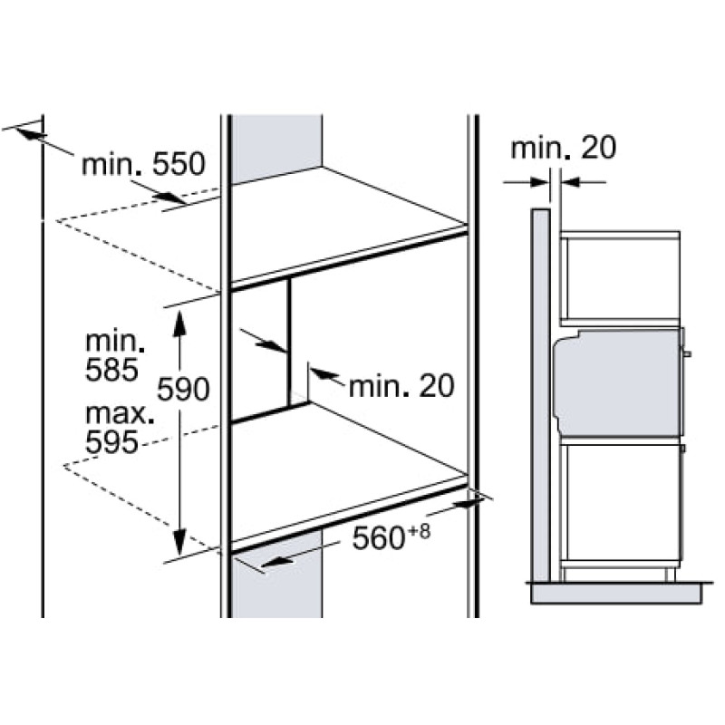 Духова шафа Bosch HUA736ER0