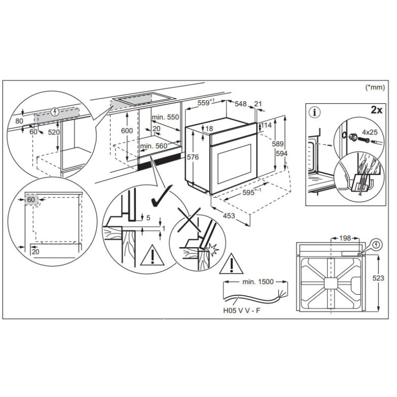 Духова шафа Electrolux LOD8C39Z