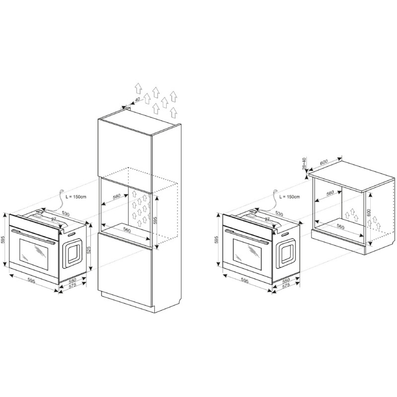 Духова шафа HANSA BOEB68433