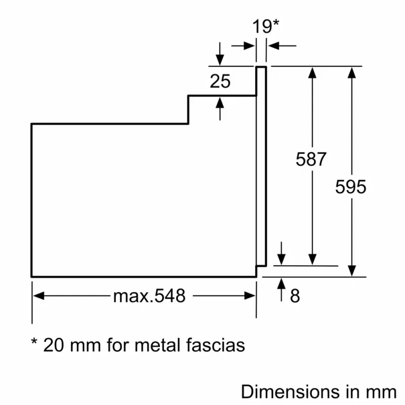 Духова шафа BOSCH HBF512BS1T