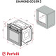 Духова шафа Perfelli DIAMOND 6D10NS NERO