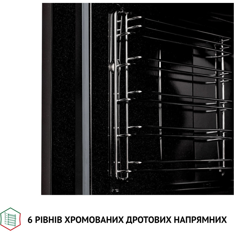 Духова шафа Perfelli DIAMOND 6M8L INOX
