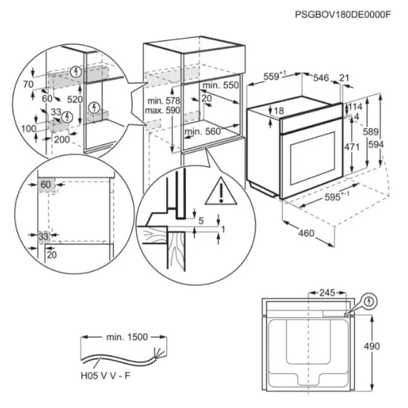Духова шафа AEG NBP9S831AB