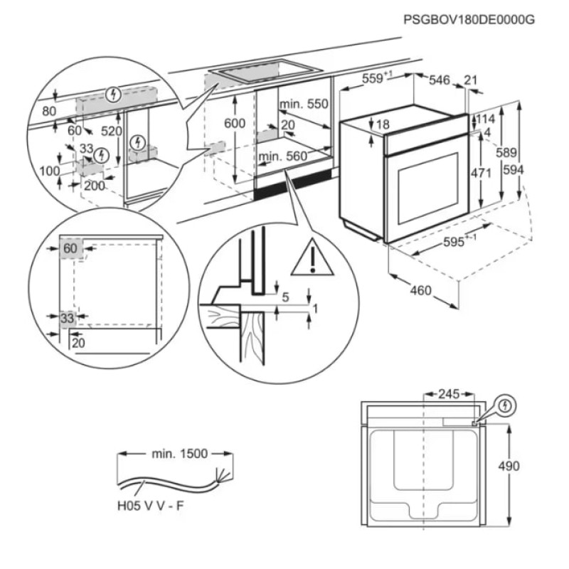 Духова шафа AEG NBP9S831AB