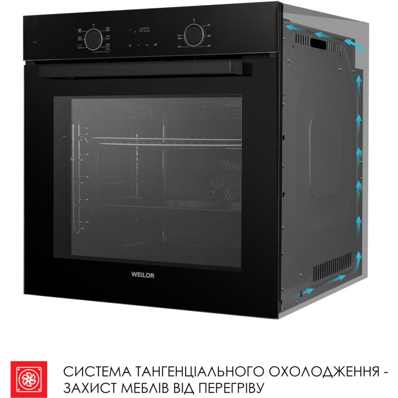 Духова шафа WEILOR FDO6F71BK