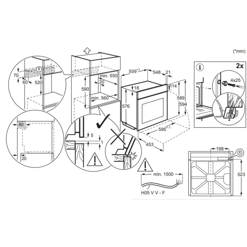 Духова шафа AEG NBU5P41SK