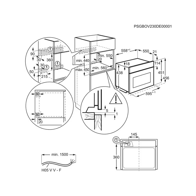 Духова шафа AEG NKK9N821T