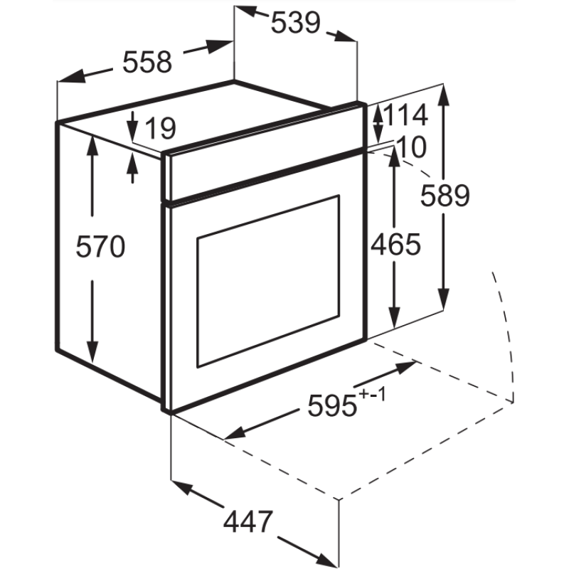 Духова шафа Electrolux EOD3F40BX