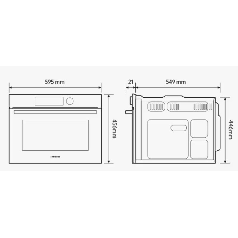 Духова шафа Samsung NQ5B4353FBK