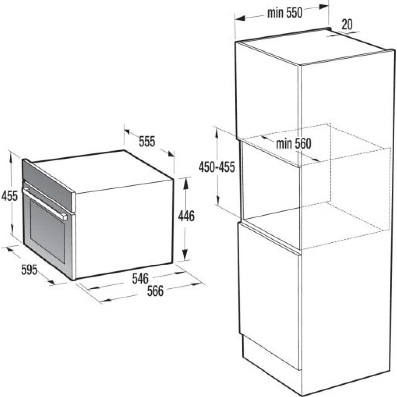 Духова шафа HISENSE BIM4434ABG8 (BO4CM4V1-72)