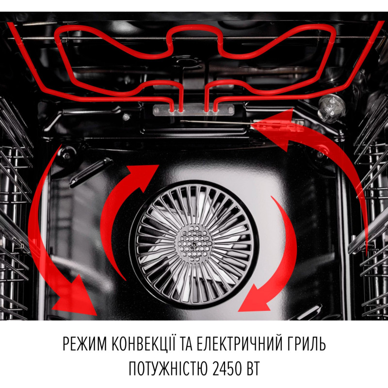 Духова шафа PERFELLI PERLA 6D8S NERO