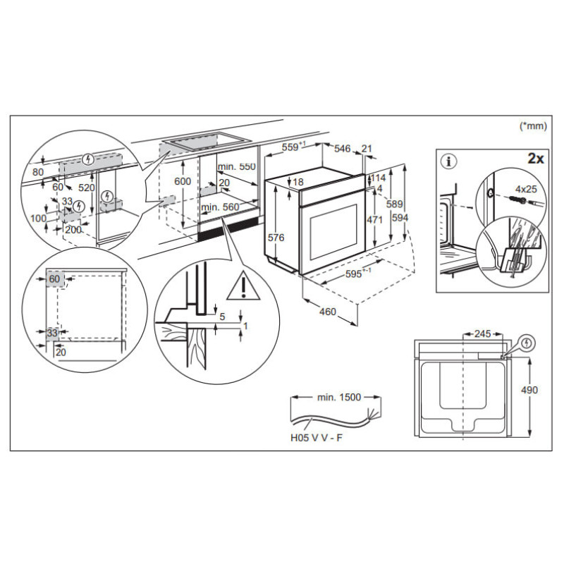 Духова шафа ELECTROLUX EOB8S38X