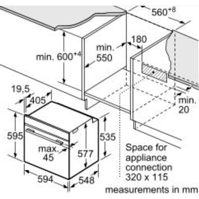 Духова шафа Bosch HMG776NB1