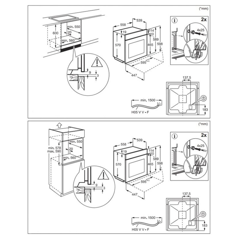Духова шафа Electrolux LOFGF00BK