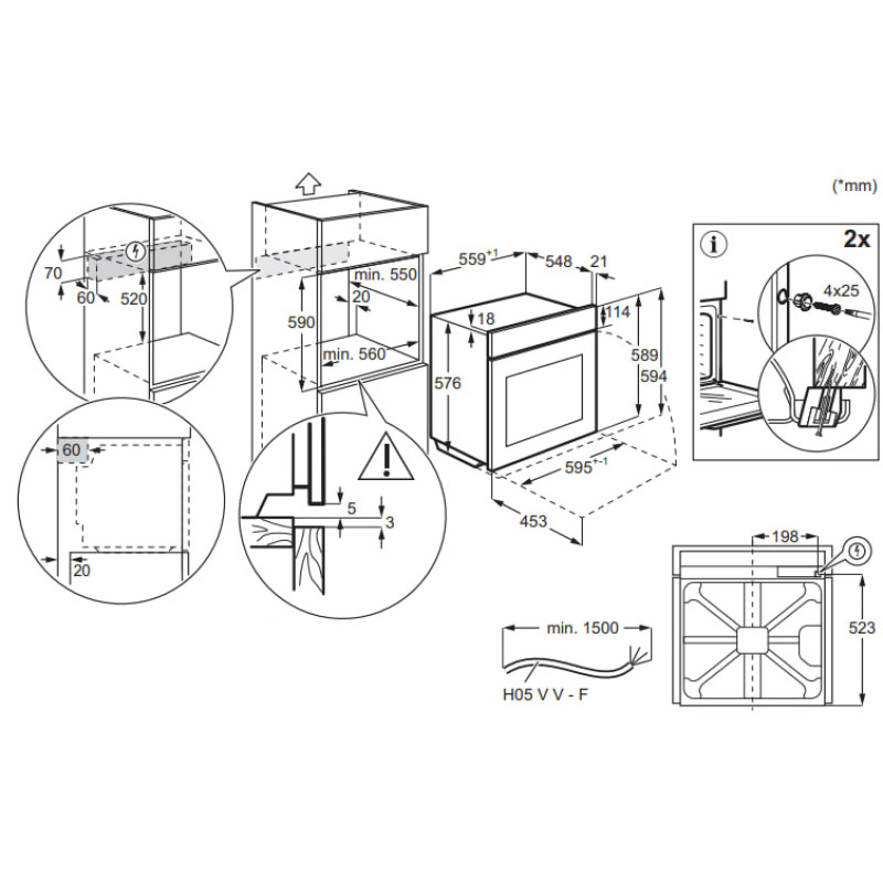Духова шафа AEG NBU5P411SB