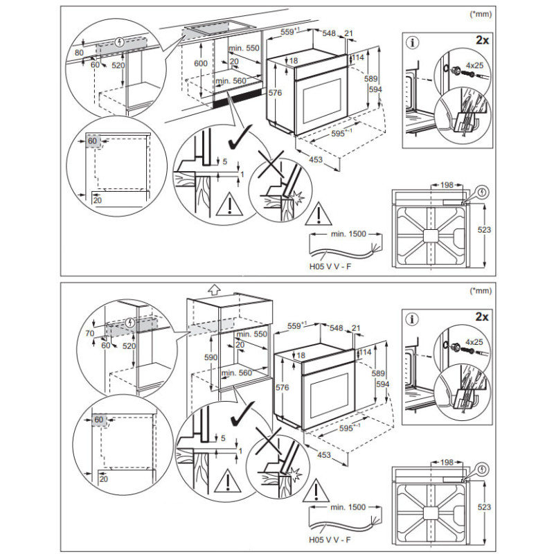 Духова шафа ELECTROLUX EOF8H39H