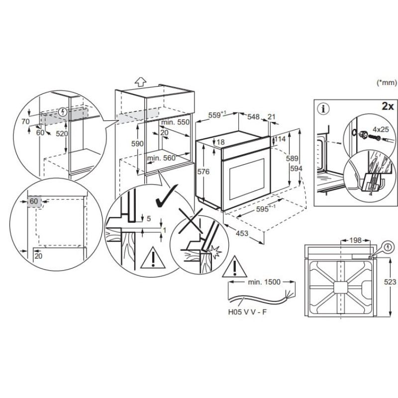 Духова шафа ELECTROLUX LOE8F38S