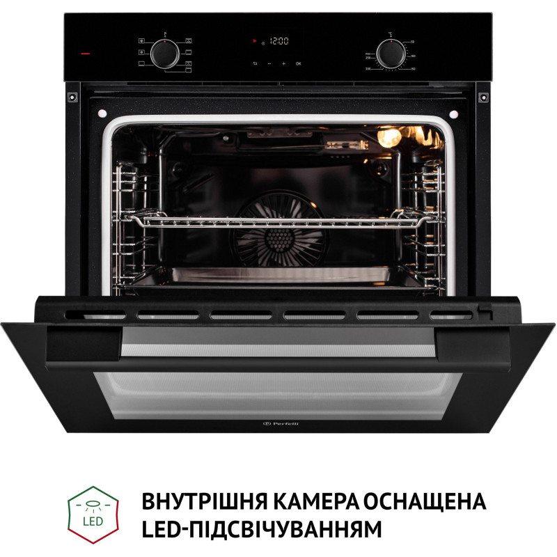 Духова шафа Perfelli PERLA 6D7 NERO