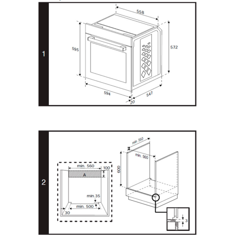 Духова шафа Beko BBIS18300XCSE