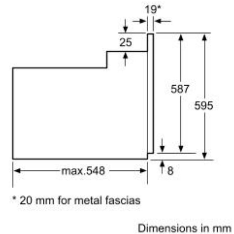 Духова шафа BOSCH HBF512BB1T