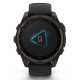 Смарт-годинник Garmin Fenix8 47mm SolarSapphire CarbonGray DLC Titanium w.Black/Pebble Gray S.Band (010-02906-11)