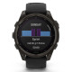 Смарт-годинник Garmin Fenix8 47mm SolarSapphire CarbonGray DLC Titanium w.Black/Pebble Gray S.Band (010-02906-11)