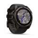 Смарт-годинник Garmin Fenix8 51mm SolarSapphire CarbonGray DLC Titanium w.Black/Pebble Gray S.Band (010-02907-11)