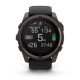 Смарт-годинник Garmin Fenix8 51mm SolarSapphire CarbonGray DLC Titanium w.Black/Pebble Gray S.Band (010-02907-11)