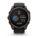 Смарт-годинник Garmin Fenix8 51mm SolarSapphire CarbonGray DLC Titanium w.Black/Pebble Gray S.Band (010-02907-11)