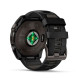 Смарт-годинник Garmin Fenix8 51mm SolarSapphire CarbonGray DLC Titanium w.Black/Pebble Gray S.Band (010-02907-11)