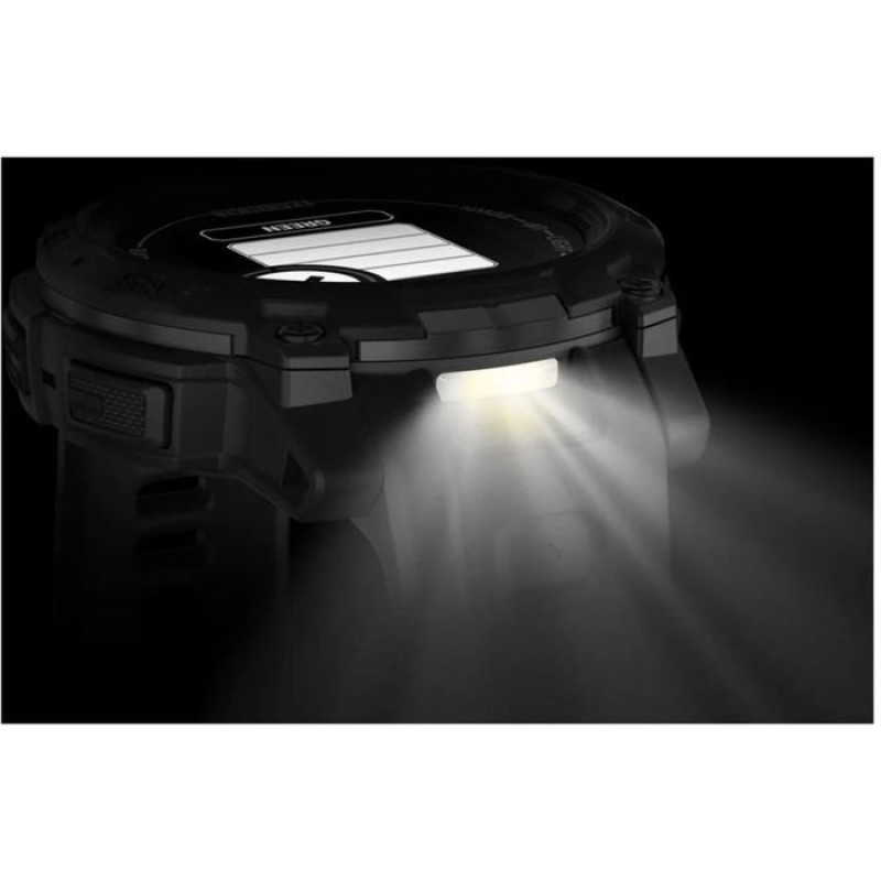 Смарт-годинник Garmin Instinct 3 45mm Solar Tactical Edition Black with Black Band (010-02934-50)