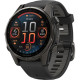 Смарт-годинник Garmin Fenix8 43mm AMOLED Sapphire CarbonGray DLC Tit.w.Black/Pebble Gray S.Band (010-02903-21)