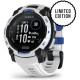 Смарт-годинник Garmin Instinct 3 45mm Solar Whitestone with Whitestone/Bolt Blue Silicone Band (010-02934-03)