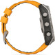 Смарт-годинник Garmin Fenix8 51mm AMOLED SapphireTitanium w.Spark Orange/Graphite Silicone Band (010-02905-11)