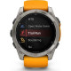 Смарт-годинник Garmin Fenix8 51mm AMOLED SapphireTitanium w.Spark Orange/Graphite Silicone Band (010-02905-11)