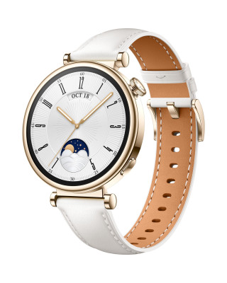 Смарт-годинник Huawei WATCH GT 4 41mm Classic White Leather (55020BJB)