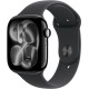 Смарт-годинник Apple Watch Series 11 GPS 42mm Jet Black Aluminium Case with Black Sport Band - S/M (MEQT4RK/A)