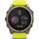 Смарт-годинник Garmin Fenix8 51mm Solar Sapphire Titanium w.Amp Yellow/Graphite Silicone Band (010-02907-21)