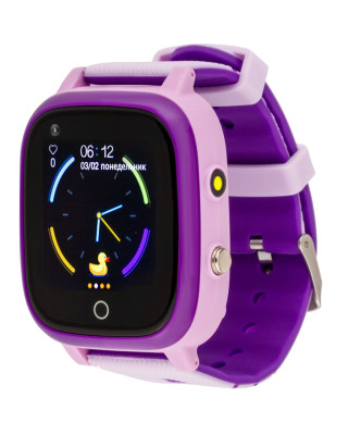 Смарт-годинник Amigo GO005 4G WIFI Kids waterproof Thermometer Purple (747019)
