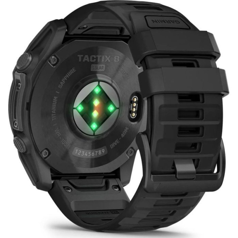 Смарт-годинник Garmin Tactix 8 Standard Solar 51 мм (010-03407-01)