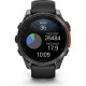 Смарт-годинник Garmin Fenix 8 47mm AMOLED Slate Gray with Black Silicone Band (010-02904-00/29)