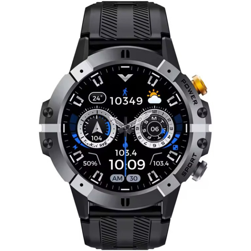 Смарт-годинник Oukitel BT15 SIlver