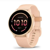 Смарт-годинник Garmin Vivoactive 6 Metallic Pink Dawn with Pink Dawn Band (010-02985-03)